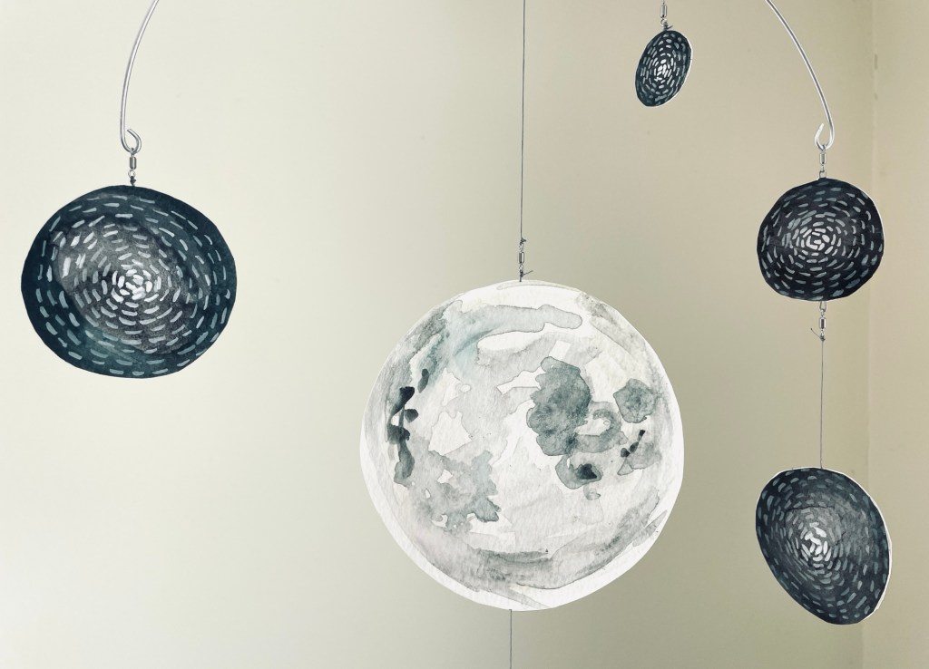 Moonrise over Chios Basin, Big Bend,&nbsp;TX